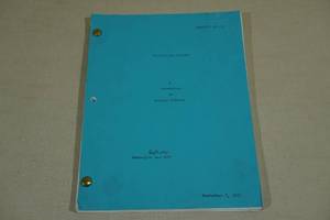 lot 135 image: A Clockwork Orange Shooting Script