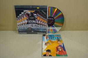 lot 136 image: Young Frankenstein Laser Disc with Mel Brooks Spoof Book