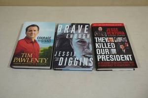 lot 138 image: 3 Signed Books - Pawlenty, Diggins, Ventura