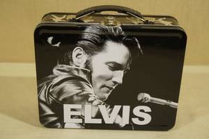 lot 140 image: Elvis Presley Tin Lunch Box