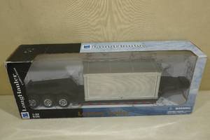 lot 145 image: NewRay Lowboy Trailer 132 Die-Cast