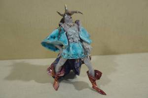 lot 165 image: Porcelain Anime Warrior Figurine