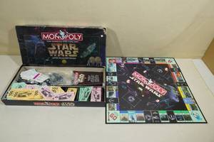 lot 187 image: Star Wars Monopoly Board Game