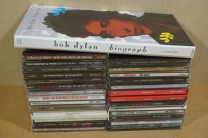 lot 198 image: Assorted CDs - Bob Dylan Set, Rolling Stones, Sex Pistols, Beatles, Replacements, REM
