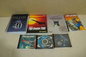 lot 203 image: Computer Flight Simulators with Books