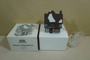 lot 209 image: Department 56 The Heritage Village Collection Porcelain Lighted Building -Tutbury Printer