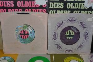 lot 99C image: Assorted 45 Records - Cars, Cheap Trick, Little River Band, Duran Duran, Cher
