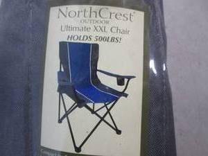 (F-3) NorthCrest Outdoor Ultimate XXL Chair - Holds 500 Pounds