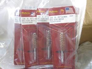 (EW4) Case of 36 Outers .338, .35, .357 Calibers Rifle Bore Brushes - 6 inner bags of 6