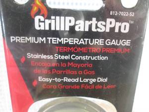 (EW2) Case of 6 and 1 Partial Case with 5 Grill Parts Pro Premium Temperature Gauges