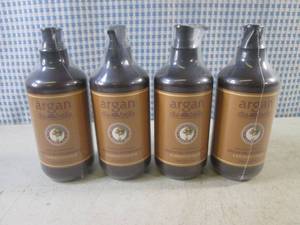 (BSB) 4 Pump Bottles of Argan Dia Bella Conditioner 10.1oz Bottles