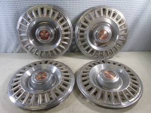 (RM1) Set of 4 1960s Pontiac PMD (Pontiac Motor Division) 14 Hubcaps