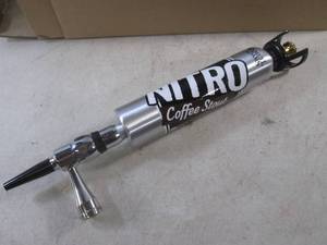(A-1) Samuel Adams Nitro Coffee Stout Beer Tap Handle with Faucet - New In Box - 17 34 Overall