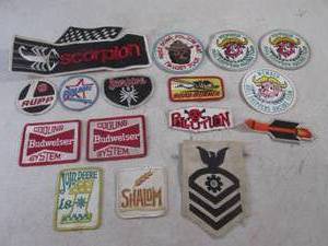(CNTR) Assorted Vintage Patches