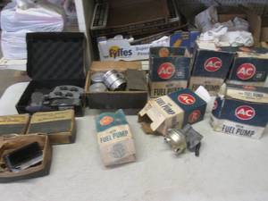(RM5) Assorted Fuel Pumps, Pistons, Brake Pads Etc