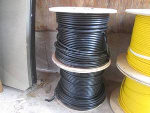 (UD1) 2 Close to Full Spools RG11U Coaxial Cable 3.0GHz 14 AWG CCS