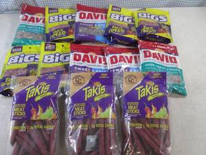 (B-2) Assorted Meat Sticks and Sunflower Seeds Past date
