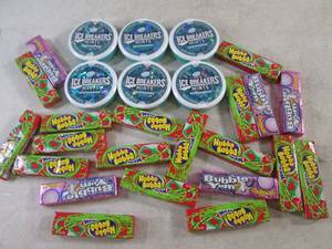 (B-1) Assorted Mints and Gum Gum in Date Mints Past Date