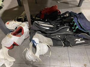 Sports pads and helmets