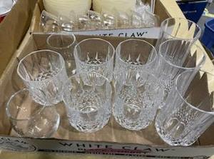 Lot of fancy glassware