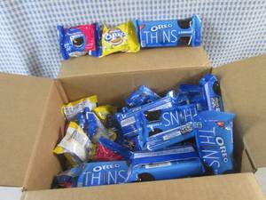 (B-2) Box of 56 Oreo Cookie Variety Packs Best by Oct 2023