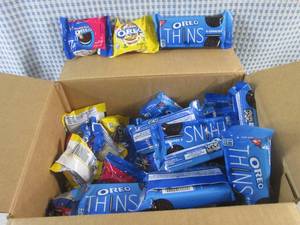 (B-2) Box of 56 Oreo Cookie Variety Packs Best by Oct 2023