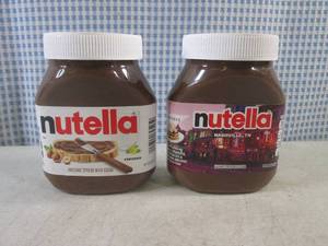 (B-1) 2 Jars of Nutella 26.5oz Best by MarApr 2024
