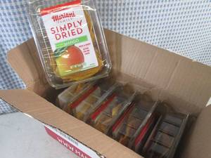 (C-1) 6 Containers of Dried Mangos 5oz Past Date