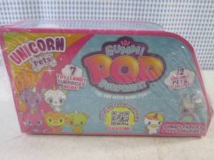 (C-3) Display of 7 Gummi Pop Surprise with Unicorn Pets Past Date