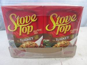 (EC2) 12 Boxes Stove Top Turkey Stuffing Mix Past Date