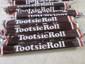 (C-2) 12 Large 8 Tootie Rolls&nbsp