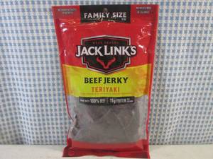 (B-3) Family Size Bag Jack Links Teriyaki Beef Jerky 10oz Best by Feb 2024