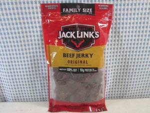 (B-3) Family Size Bag Jack Links Original Beef Jerky 10oz Best by Jan 2024