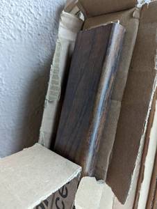 Lot of new flooring transitions
