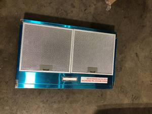 AKDY 30 in. 58 CFM Convertible Under Cabinet Range Hood in Brushed Stainless Steel with 2 Carbon Filters and Push Button  Customer Returns See Pictures
