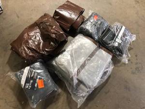 Lot of Assorted Tarps   Customer Returns See Pictures