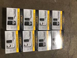 Lot of Assorted Electronic Fingerprint Dead bolt Lock Various Models and Conditions  Customer Returns See Pictures