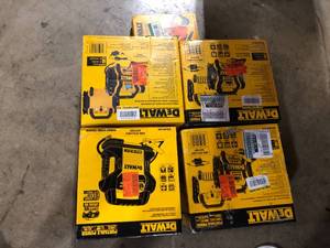 Lot of Assorted Dewalt  Portable Power Stations Various Sizes and Conditions Customer Returns See Pictures