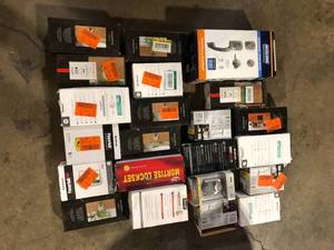 Lot of Assorted Door Handles Various Models and Conditions     Customer Returns See Pictures