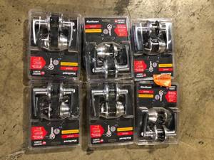 Lot of Kwikset Door Handles  Customer Returns See Pictures