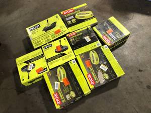 Lot of Assorted Ryobi Power Tools Various Models and Conditions   Customer Returns See Pictures