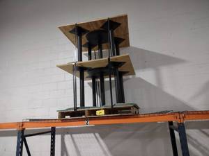 lot 26 image: (10) 28 12 Table Pedestals...