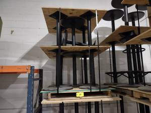 lot 33 image: (11) 28 Table Pedestals...