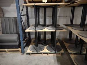 lot 34 image: (10) 28 Table Pedestals...
