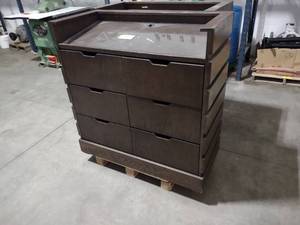 lot 49 image: (2) Used Hostess Stations, 48x21x48...