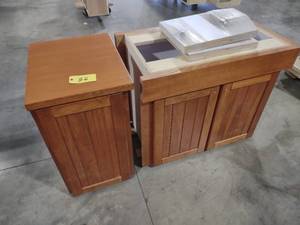 lot 52 image: (2) Cabinets...
