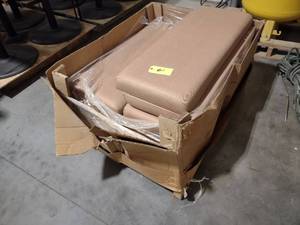 lot 61 image: (8) Seat Cushions, 40 12 x 16 12...