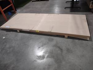 lot 79 image: (3) 34x4x10 White Maple A-4 MDF...