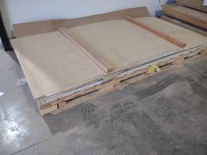 lot 80 image: 18x4x8 White FRP & Assorted Plexig...