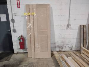 lot 94 image: Birch Panel Door, 23.75x80x1.75...
